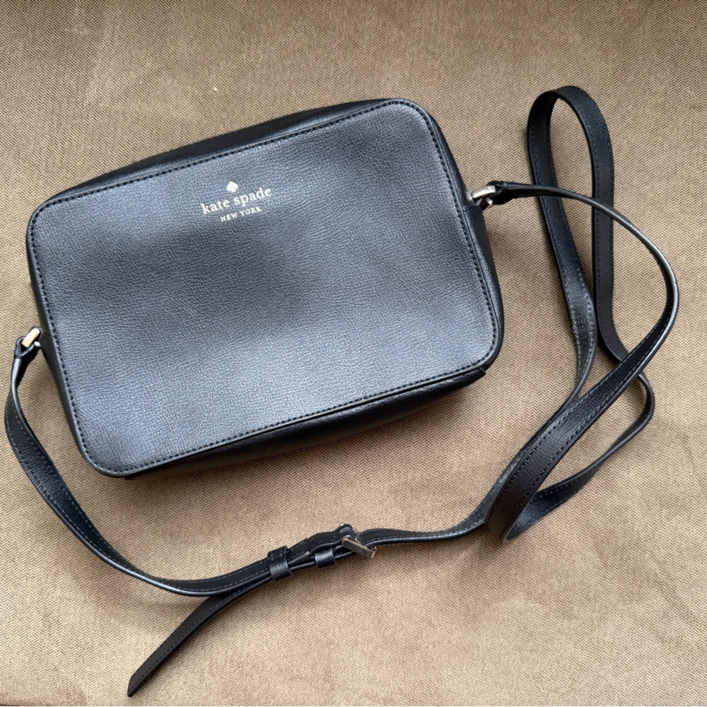 Kate Spade Black Messenger Bag
